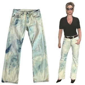 Buffalo David Bitton travis jeans acid wash stone wash🔥